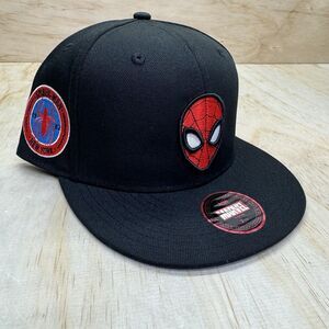 NEW sz 7 1/8 Spiderman Marvel Lids Premium Exclusive Hat Cap Fitted Black